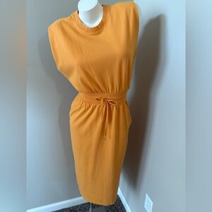 NWT CALIA By Carrie Underwood Midi Dress Womens Size XS Glowing Umber NEE